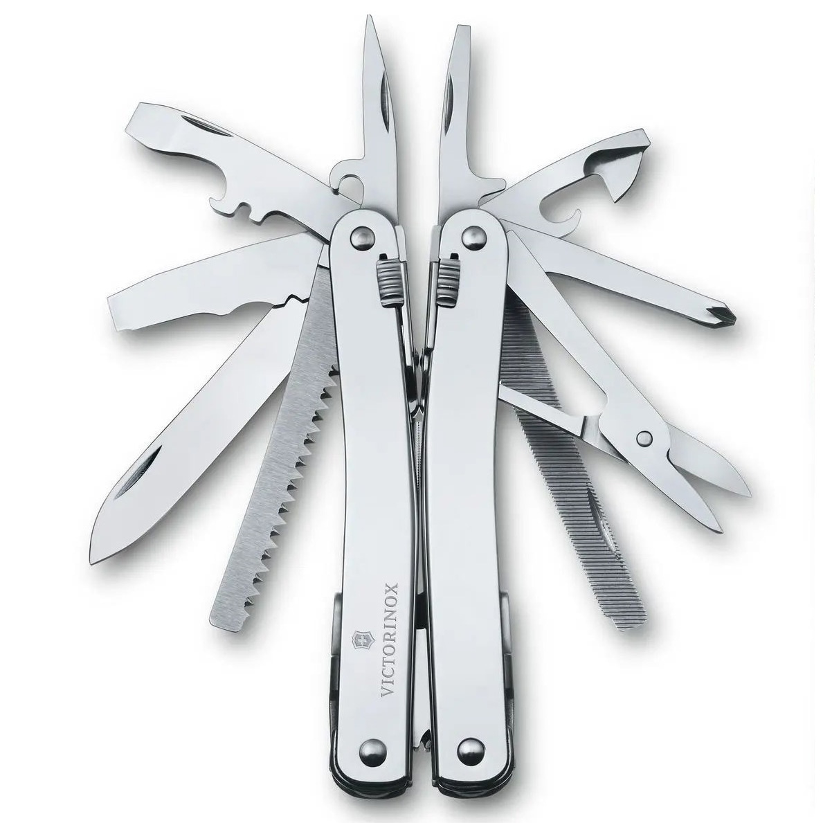 Мультитул Victorinox Swisstool Spirit X Plus - шкіряний чохол