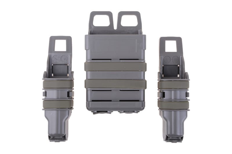 Zestaw ładownic FMA Fast na magazynki - Foliage Green