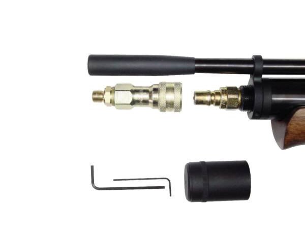 Wiatrówka Air Arms S400F Carbine 4,5 mm - wersja dla praworęcznych - Buk