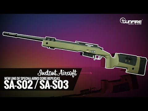 Karabin snajperski ASG Specna Arms SA-S02 CORE - Olive