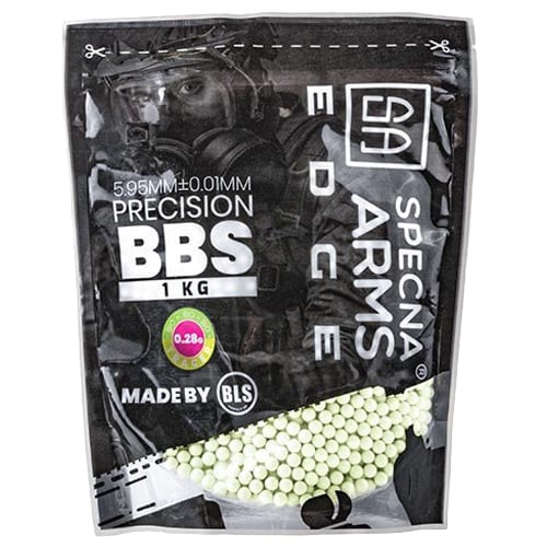 Specna Arms EDGE Tracer 0,28г 1кг біорозкладні кулі ASG - Green