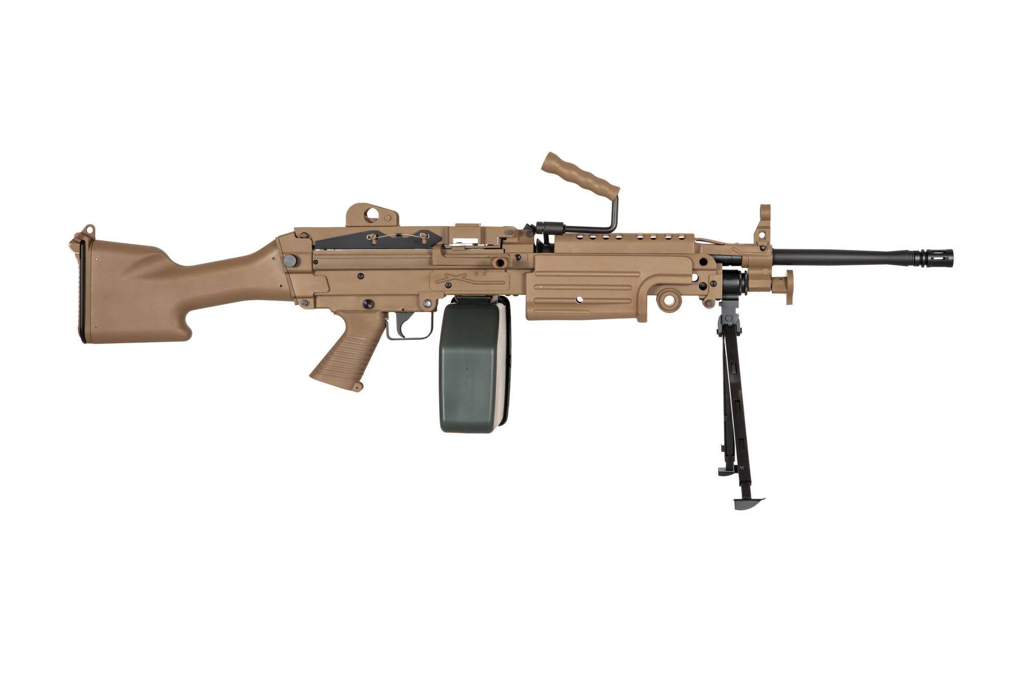Karabin maszynowy AEG Specna Arms SA-249 MK2 CORE - tan