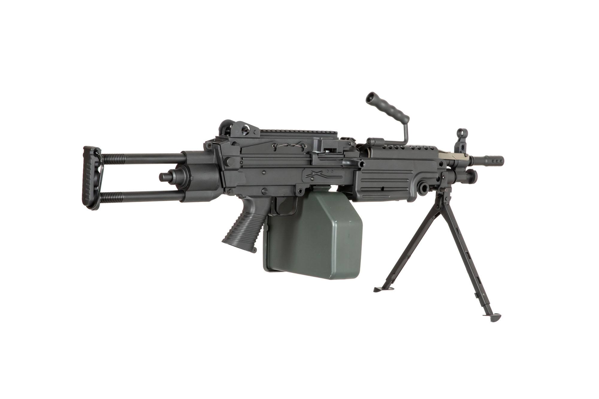 Karabin maszynowy ASG Specna Arms SA-249 PARA Core - czarny
