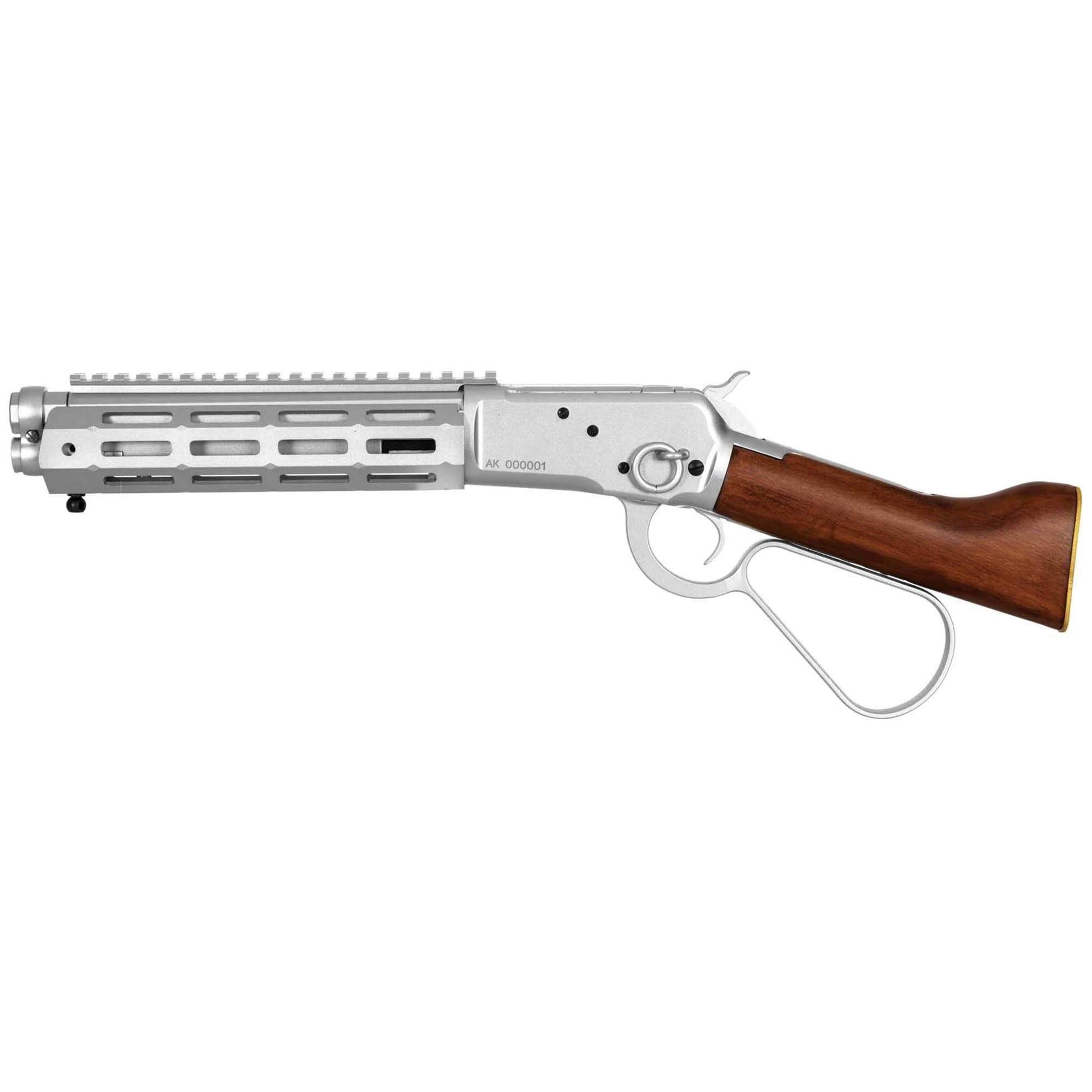 Strzelba ASG A&K 1873R - Real Wood - Srebrna
