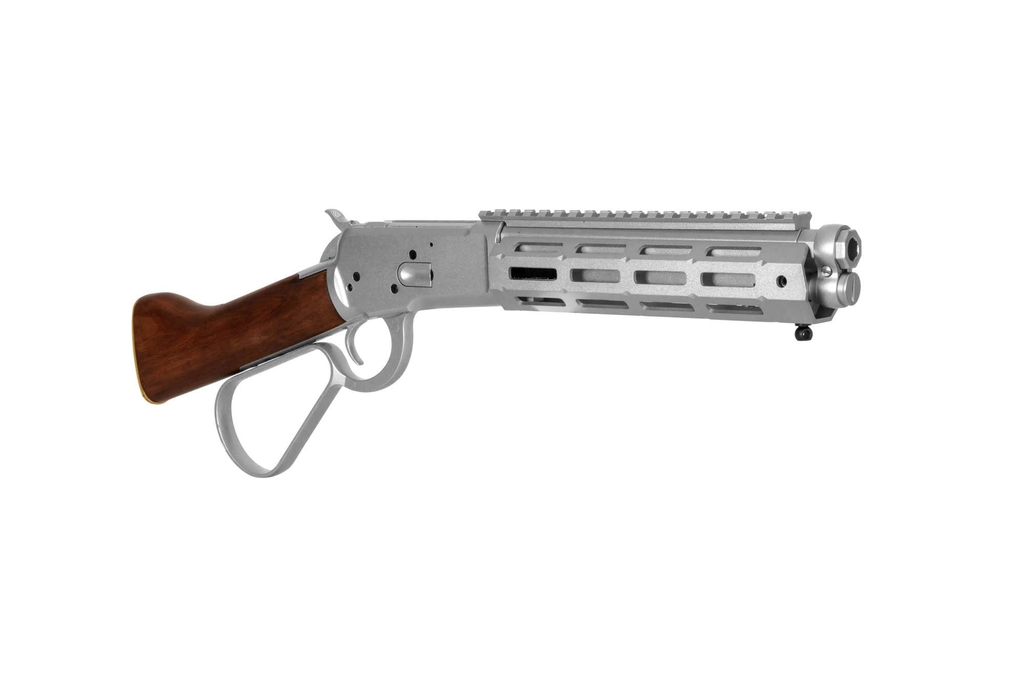 Strzelba ASG A&K 1873R - Real Wood - Srebrna