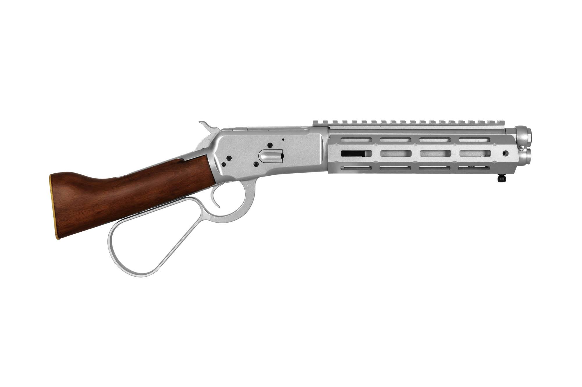 Strzelba ASG A&K 1873R - Real Wood - Srebrna