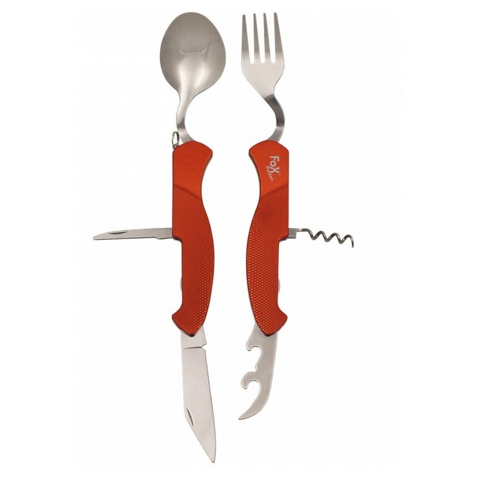 Niezbędnik MFH Fox Outdoor 6 in 1 Red