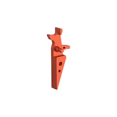Język spustowy Retro Arms CNC typ A do replik M4/M16 - czerwony