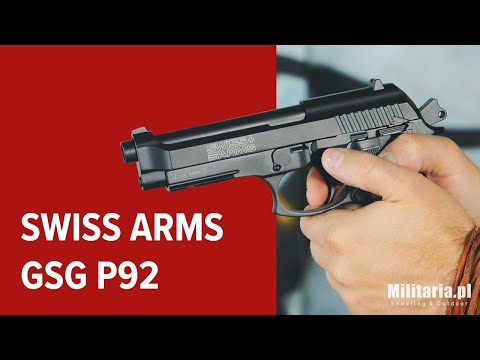 Wiatrówka CyberGun Swiss Arms GSG P92 4,5 mm