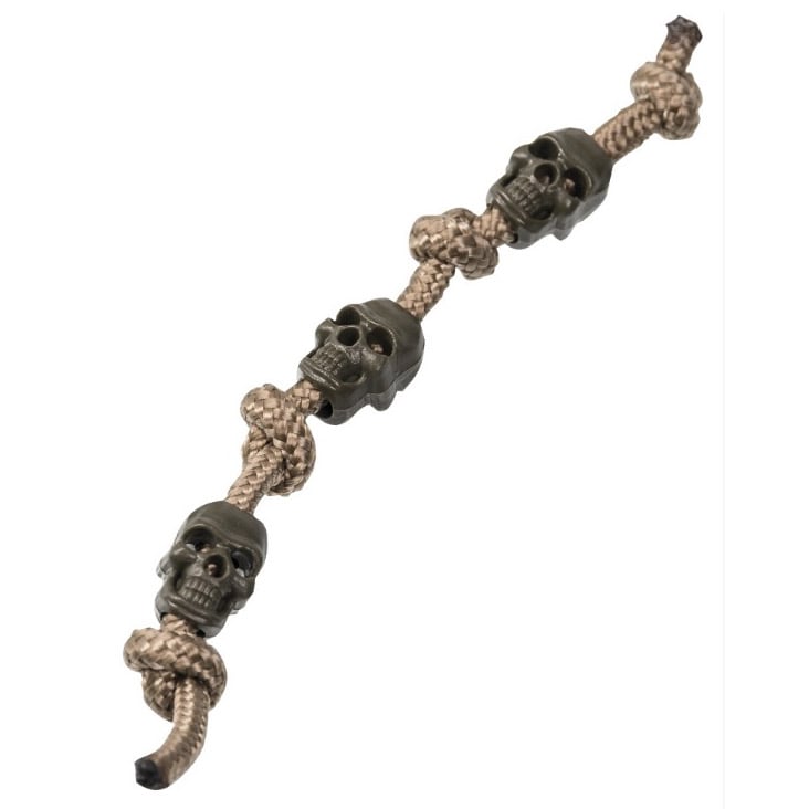 Stopery Mil-Tec Skull 10 szt. - olive