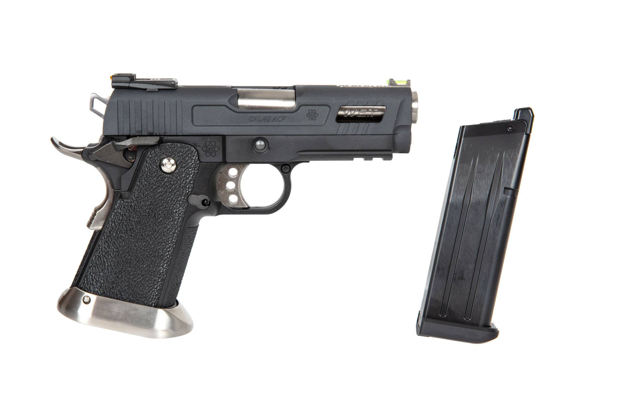 Pistolet GBB WE Hi-Capa 3.8 Force Velociraptor Full Auto - Black