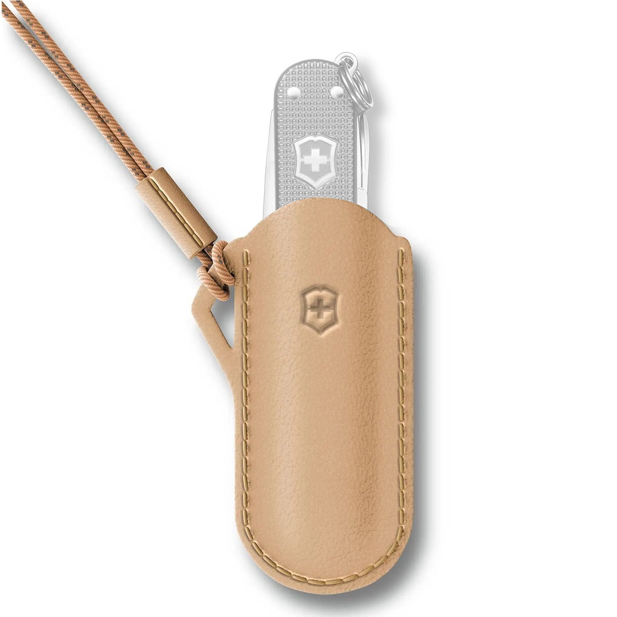 Etui skórzane Victorinox Classic Leather Pouch - Wet Sand