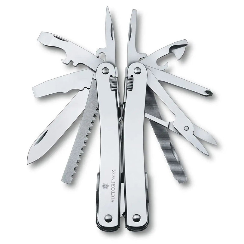 Multitool Victorinox SwissTool Spirit X Plus Ratchet - etui skórzane