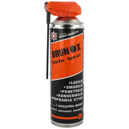 Preparat Brunox Turbo Spray - 500 ml