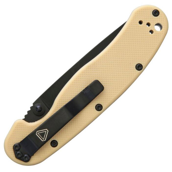 Складаний ніж Ontario Rat-2 Folder D2 - Desert Tan