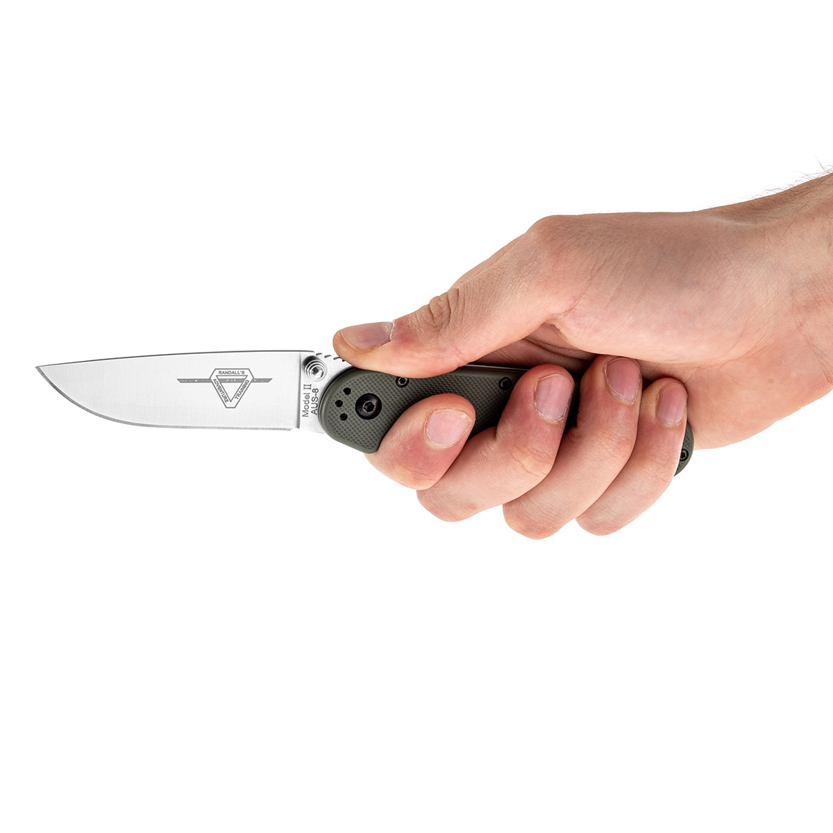 Складаний ніж Ontario Rat-2 Folder AUS-8 - OD Green
