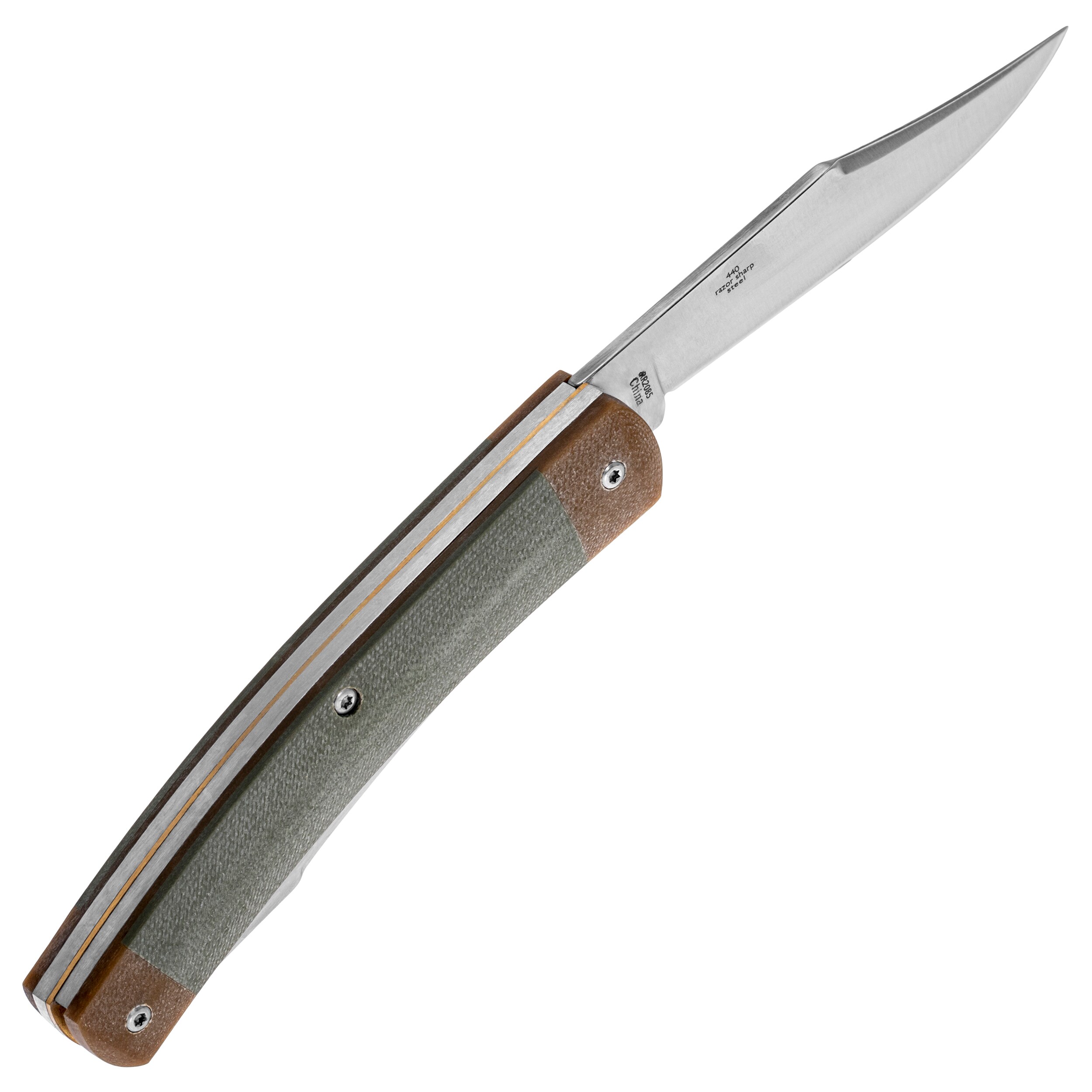 Nóż składany Rough Rider Moose Pocket Knife G10 Green
