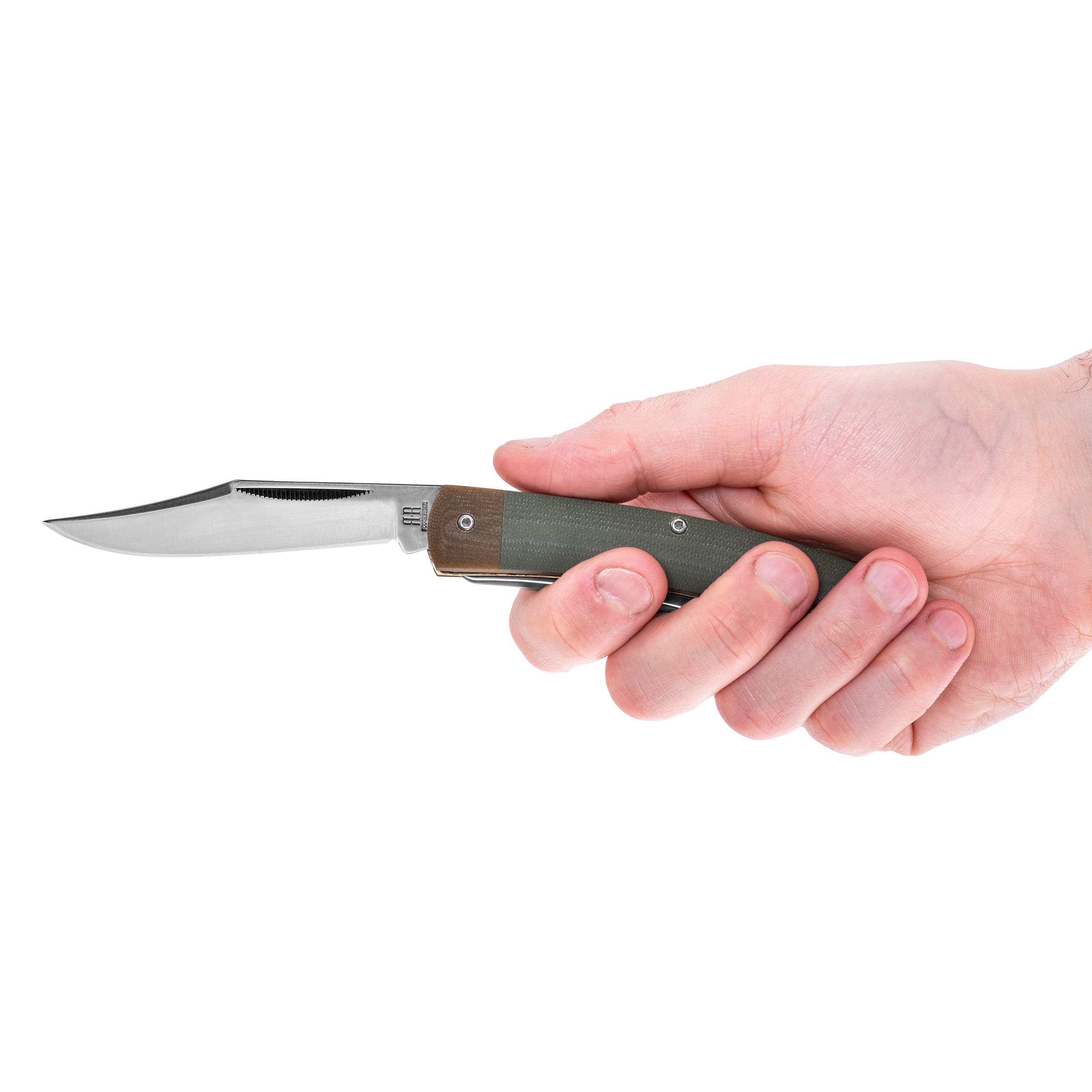 Nóż składany Rough Rider Moose Pocket Knife G10 Green