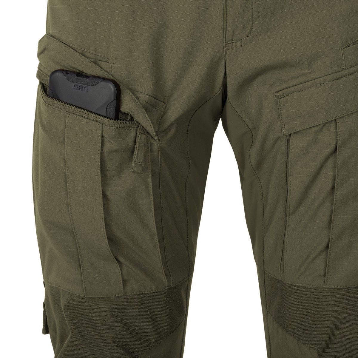 Spodnie Helikon MCDU DyNyCo Rip-Stop - Olive Green