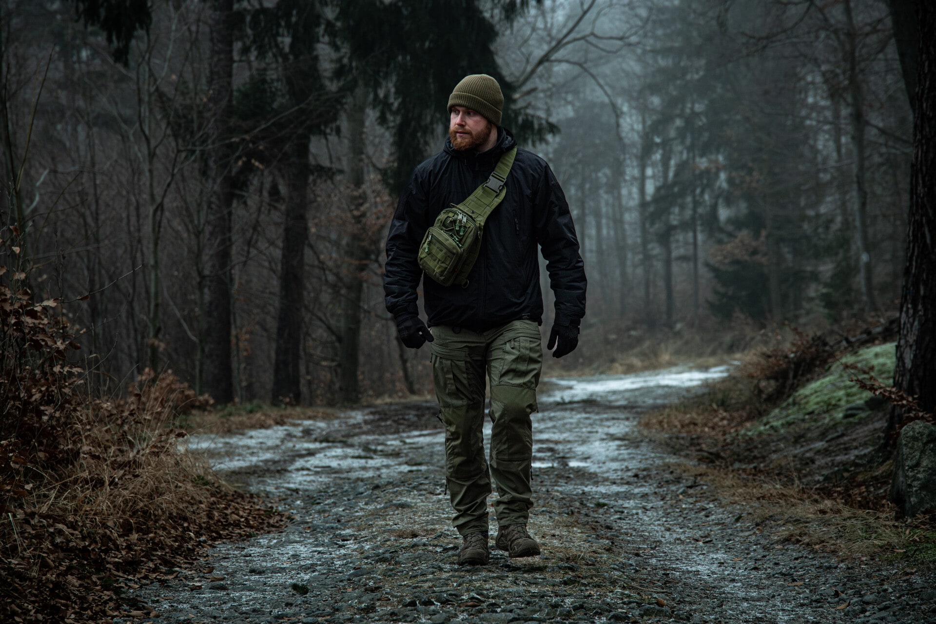 Spodnie Helikon MCDU DyNyCo Rip-Stop - Olive Green