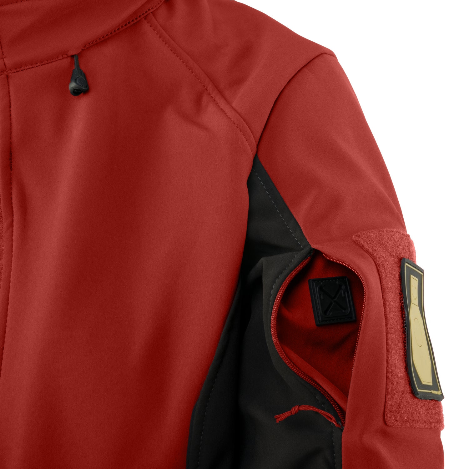 Жіноча куртка Helikon Gunfighter Softshell - Crimson Sky/Black