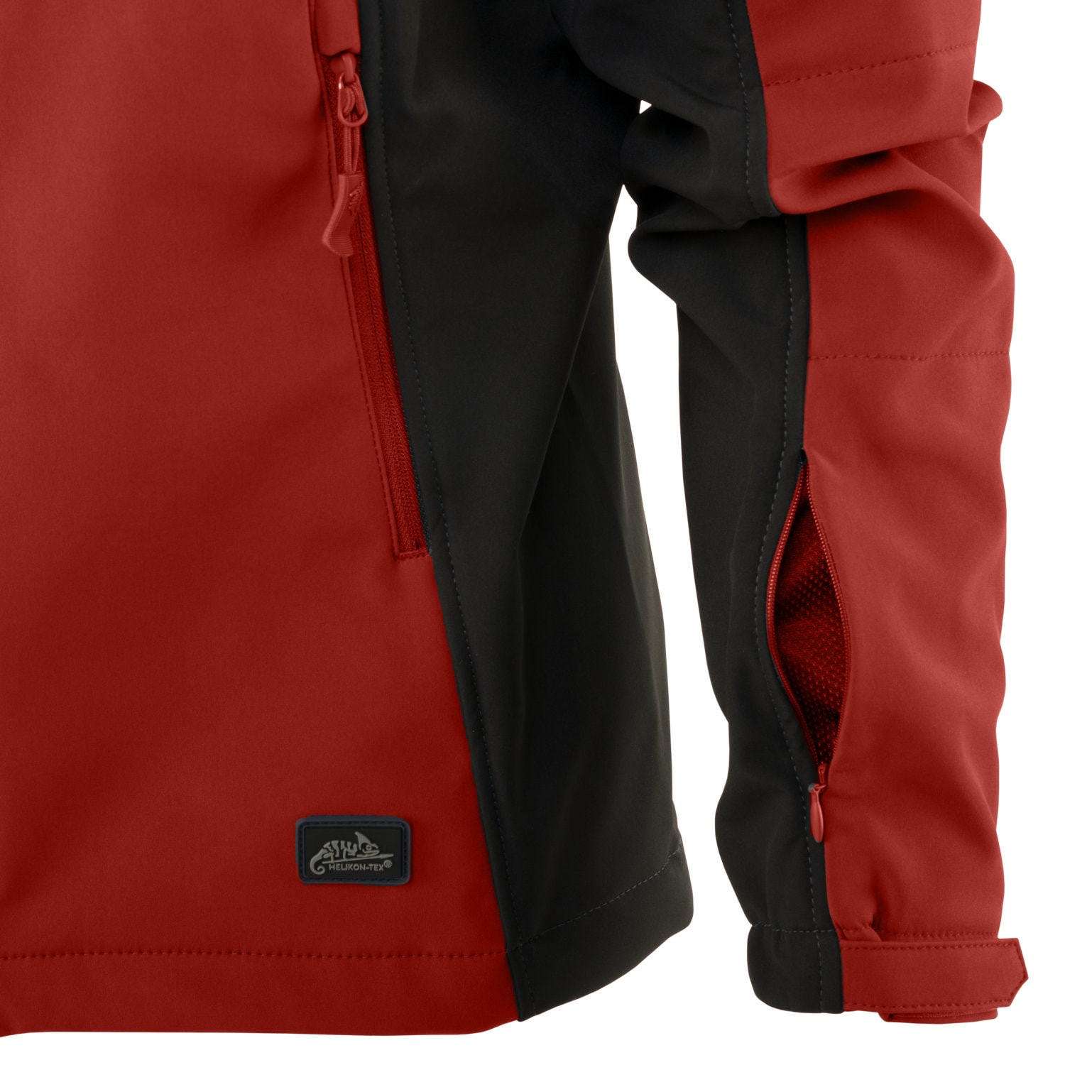 Kurtka damska Helikon-Tex Gunfighter Softshell - Crimson Sky/Black