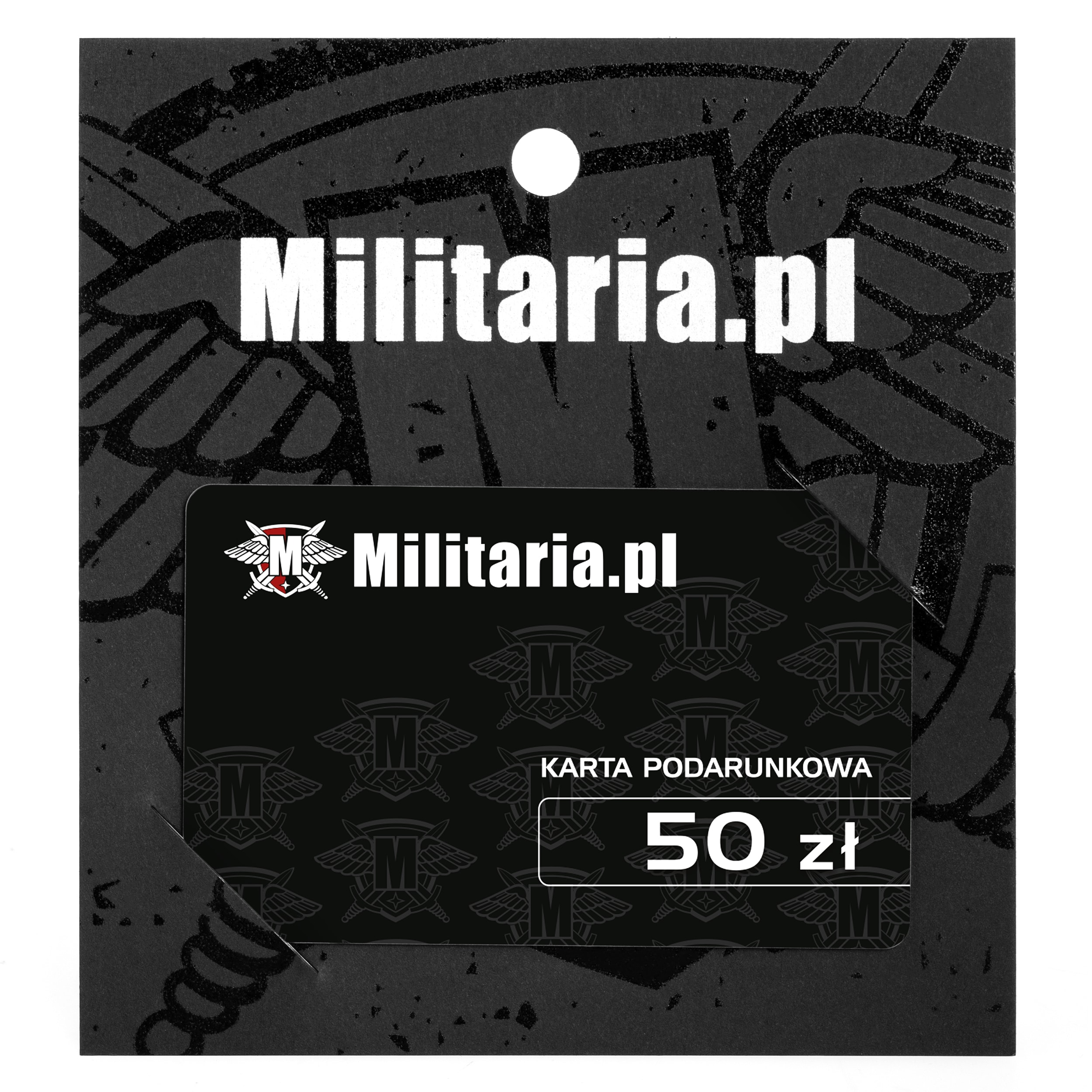 Karta podarunkowa Militaria.pl 50 zł