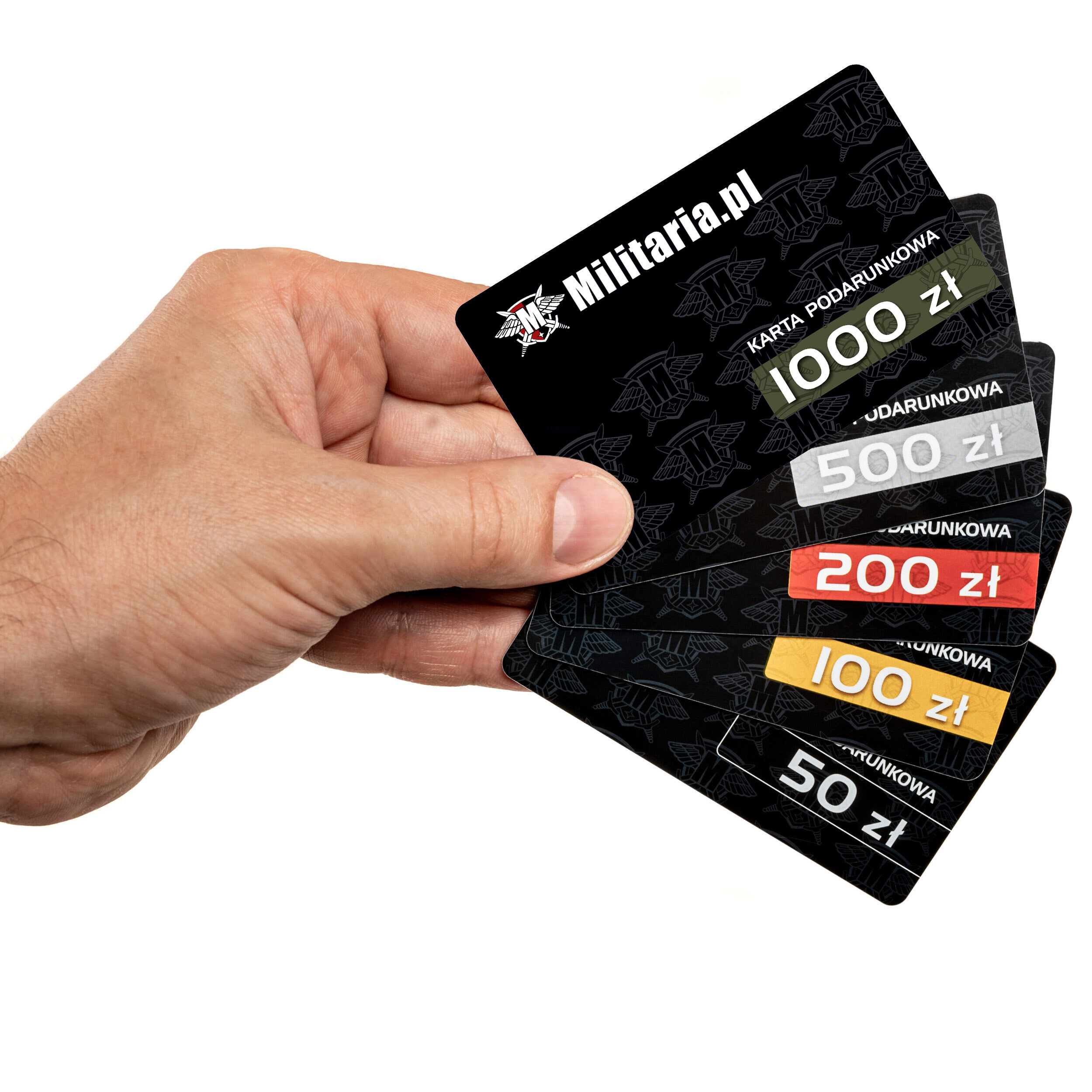 Karta podarunkowa Militaria.pl 100 zł