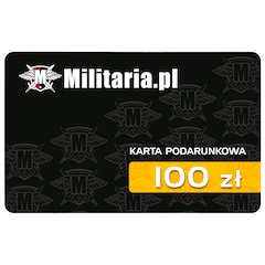 Подарункова картка Militaria.pl 100 злотих
