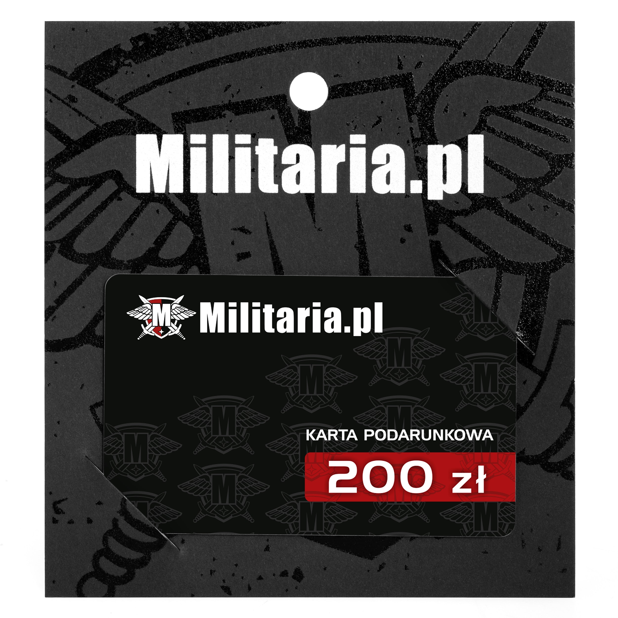 Karta podarunkowa Militaria.pl 200 zł