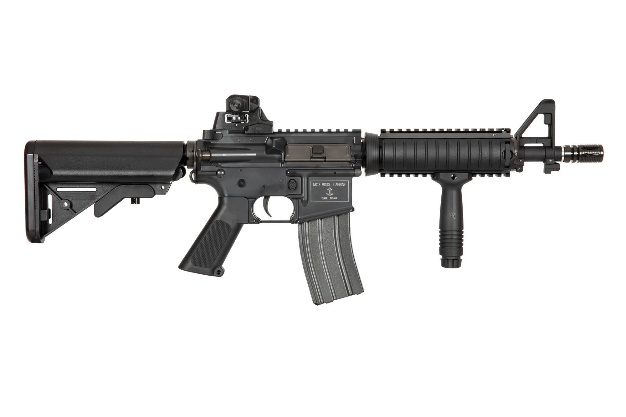 Karabinek szturmowy AEG Colt MK18 MOD 0 - czarny