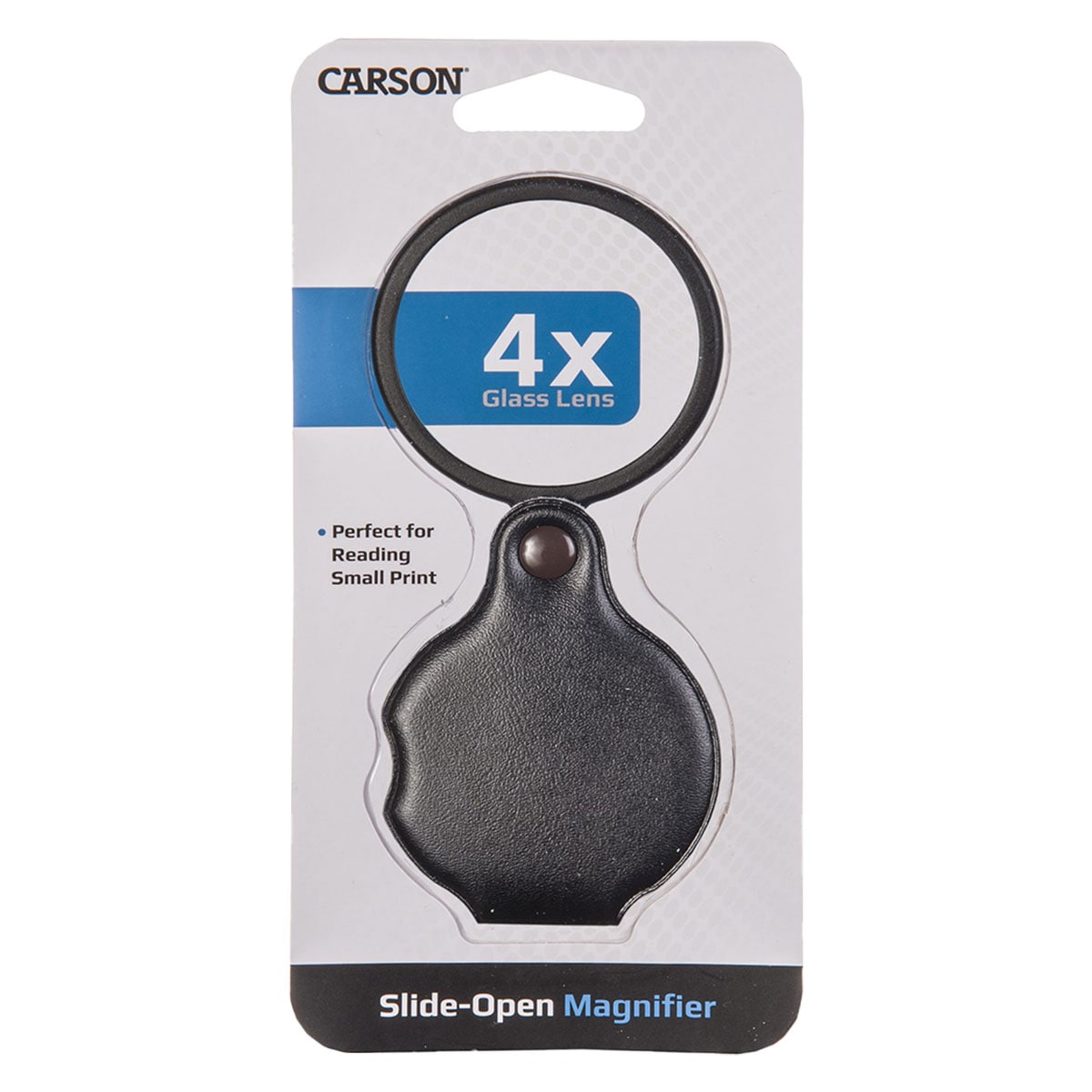 Лупа Carson Slide-Open Magnifier 4x