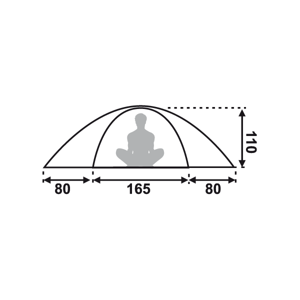 Namiot 3-osobowy Fjord Nansen Veig PRO III
