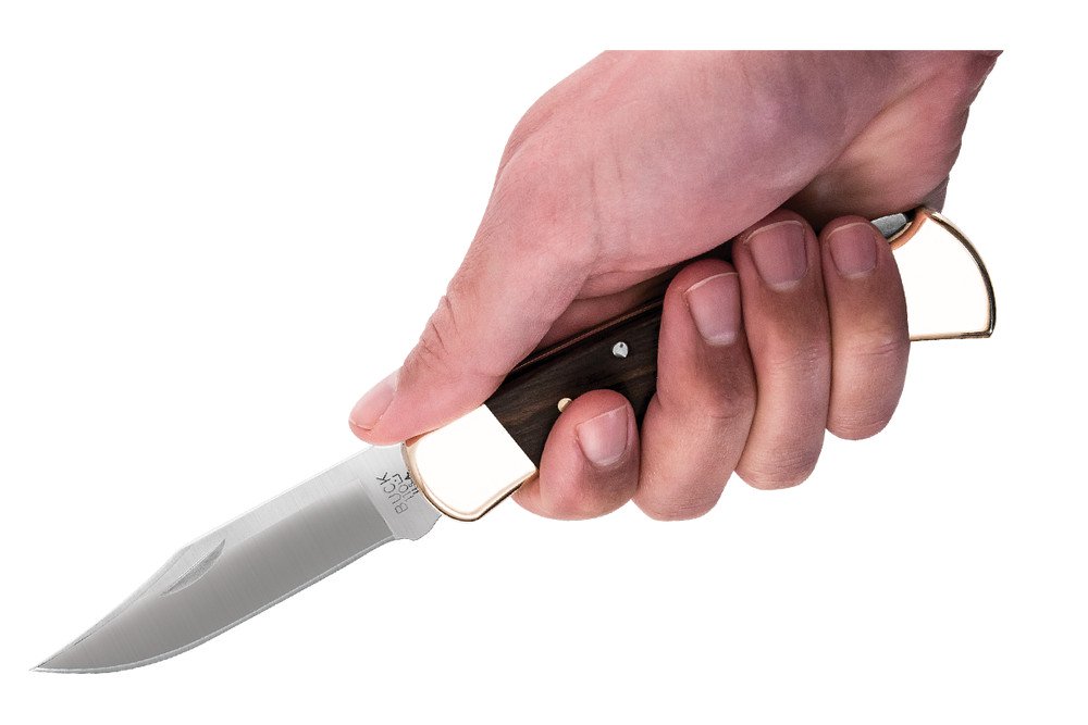 Nóż składany Buck 110 Folding Hunter Finger Grooved