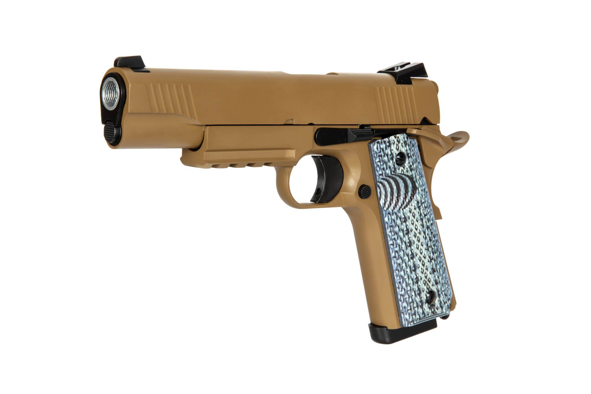 Pistolet GBB Double Bell M1911 CQBP - 739