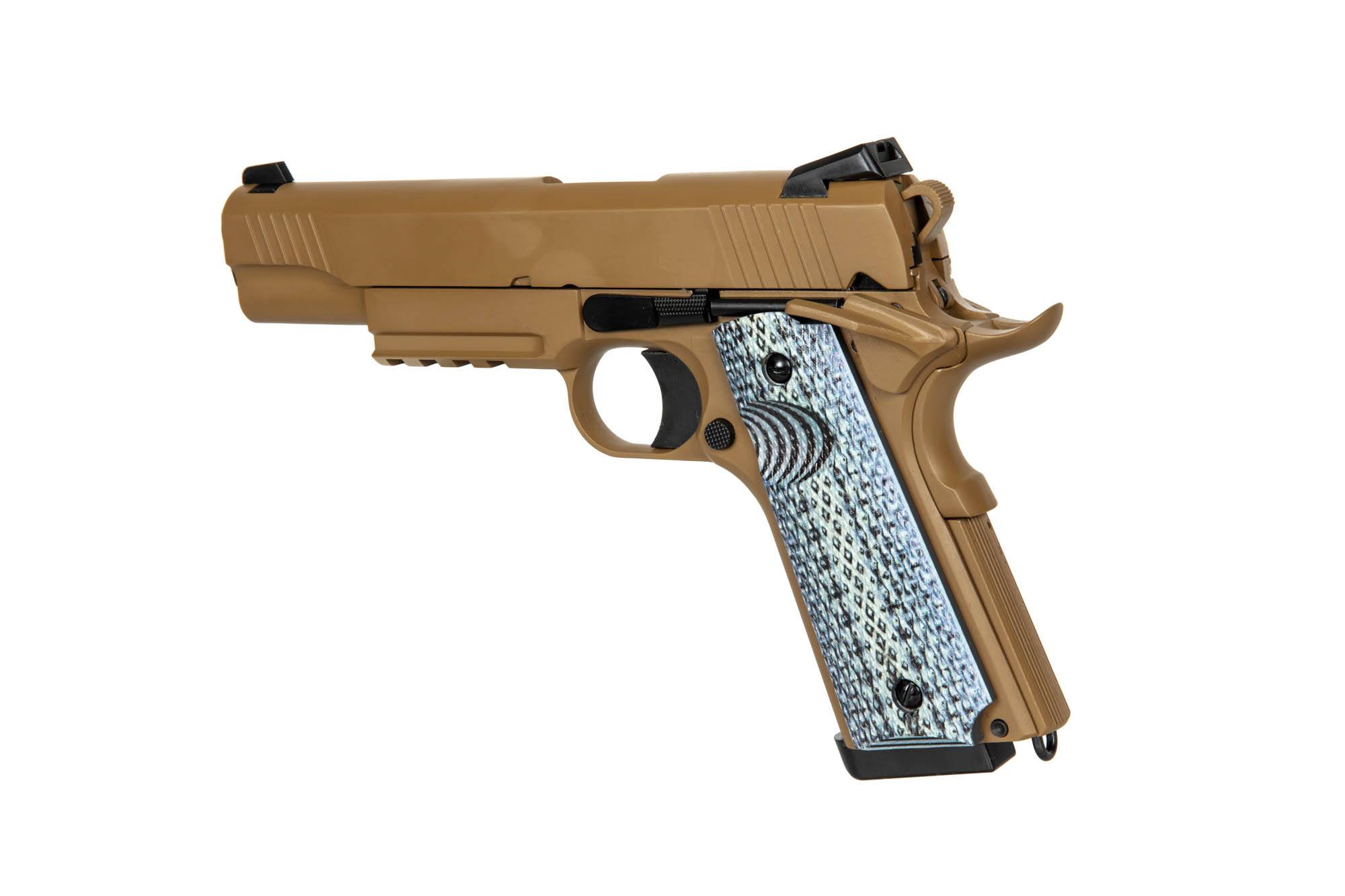 Pistolet GBB Double Bell M1911 CQBP - 739