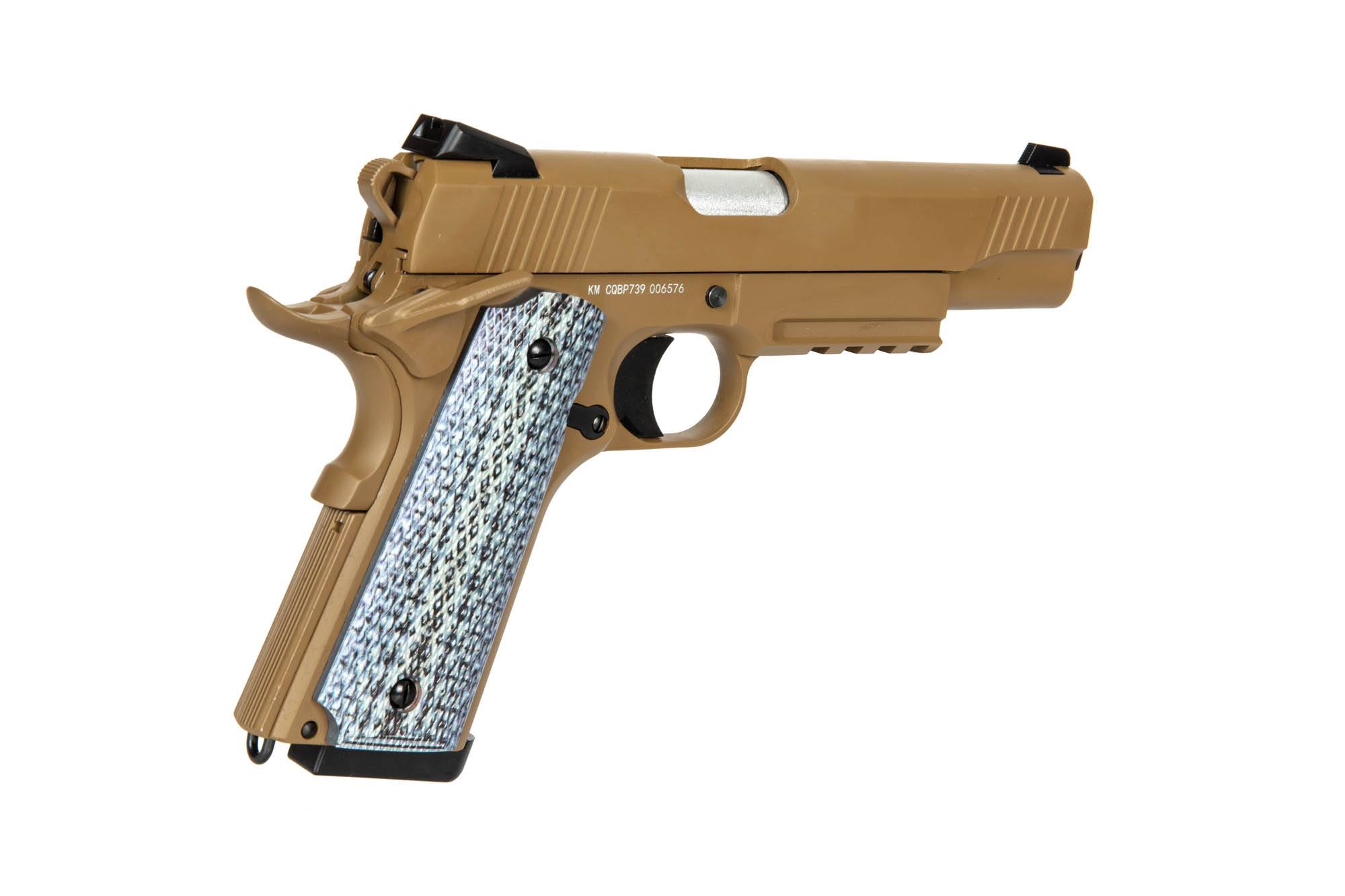 Pistolet GBB Double Bell M1911 CQBP - 739