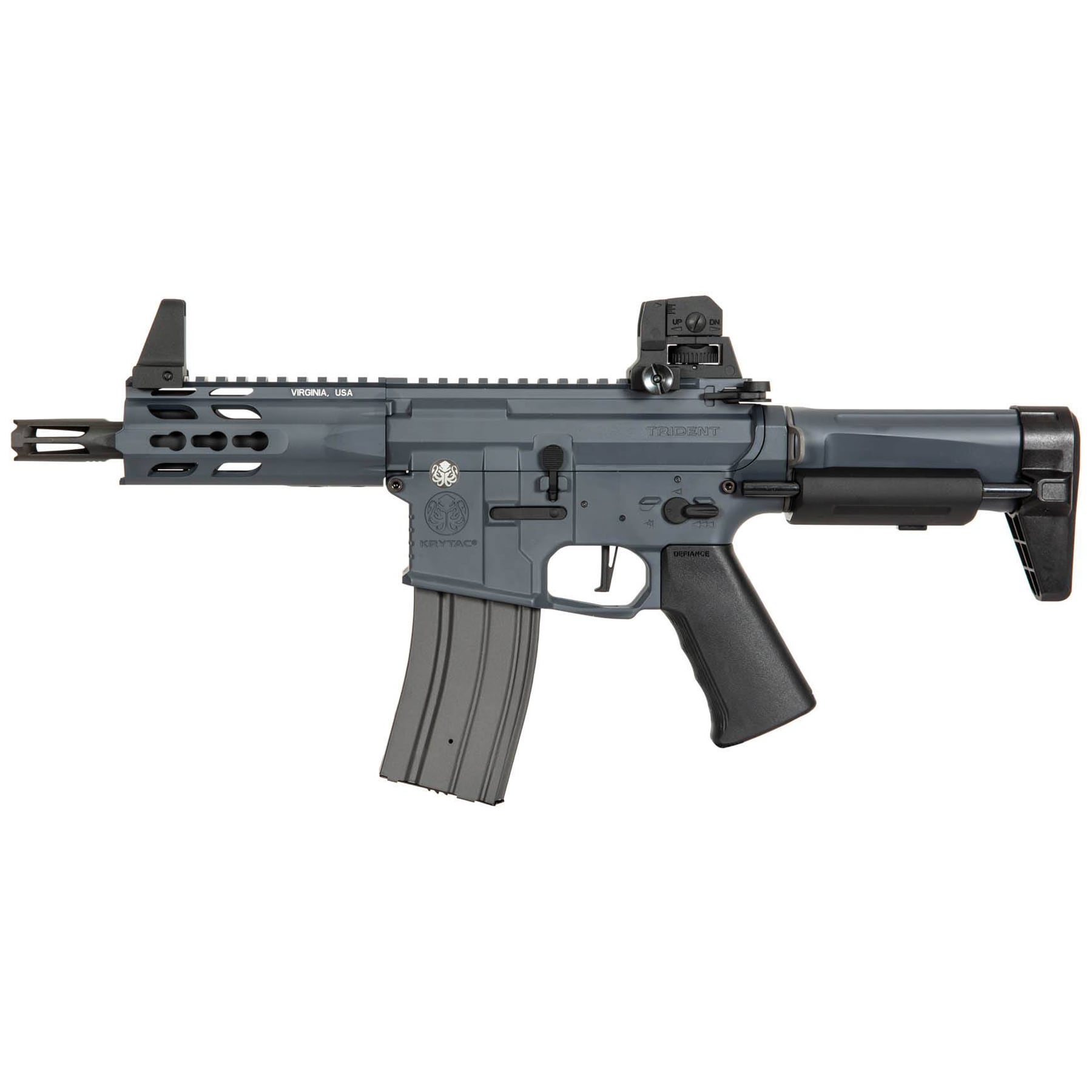 Штурмова гвинтівка AEG Krytac Trident Mk2 PDW - Сіра