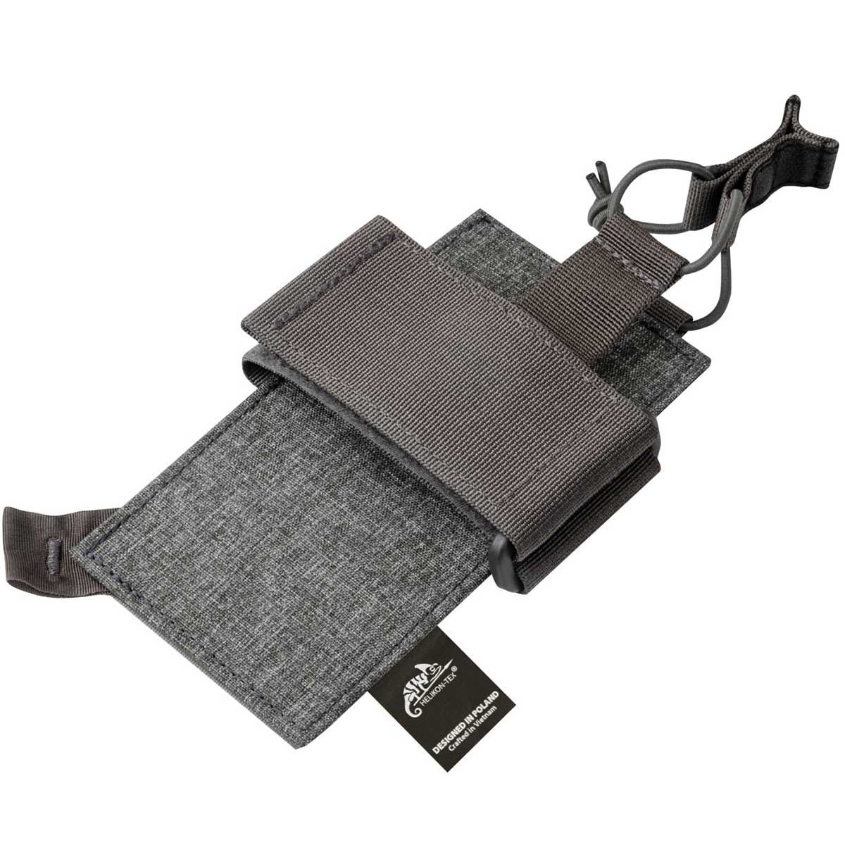 Kabura Helikon Inverted Pistol Holder Insert Nylon / Polyester Blend - Melange Grey