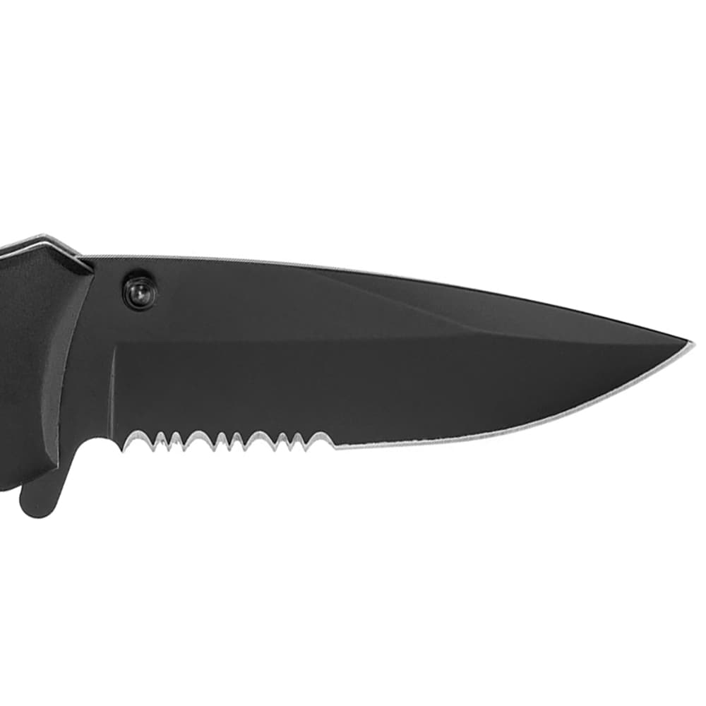 Nóż składany ratowniczy MFH Fox Outdoor Black