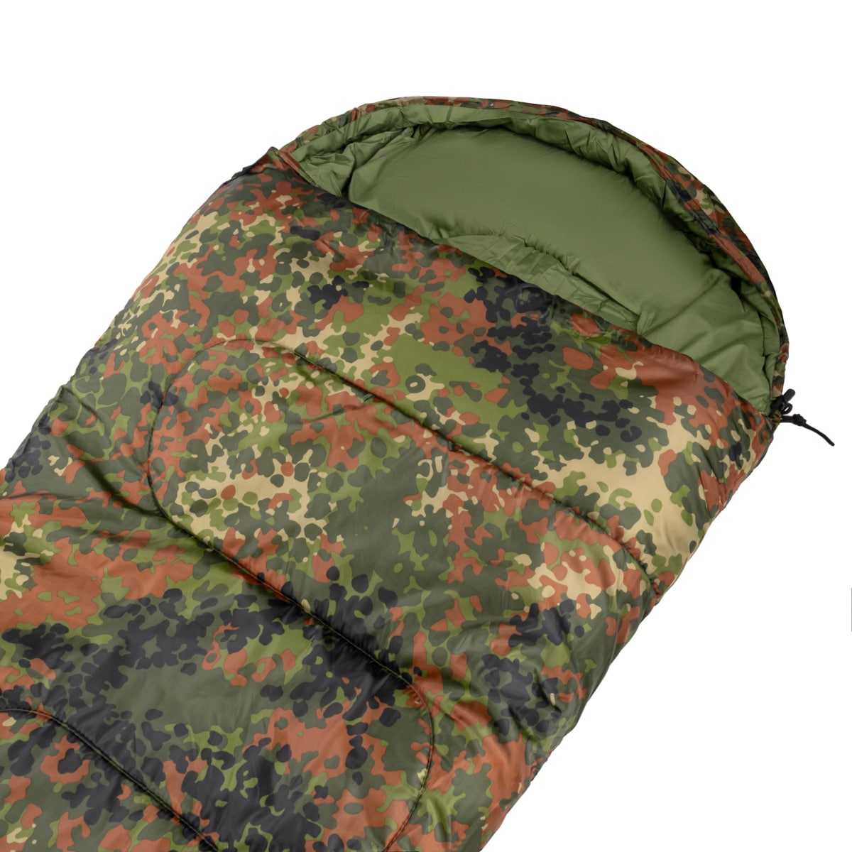 Śpiwór MFH Fox Outdoor Mummy - Flecktarn BW Camo
