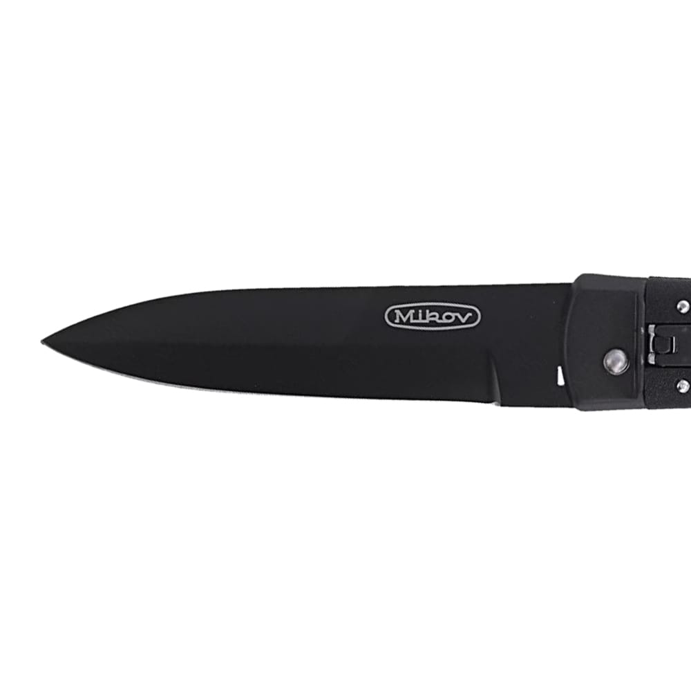 Пружинний ніж Mikov Predator Blackout N690 241-BH-1/BKP
