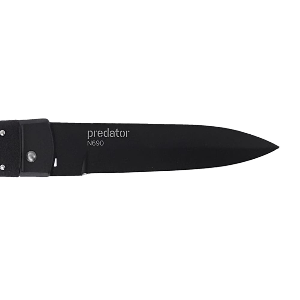 Пружинний ніж Mikov Predator Blackout N690 241-BH-1/BKP