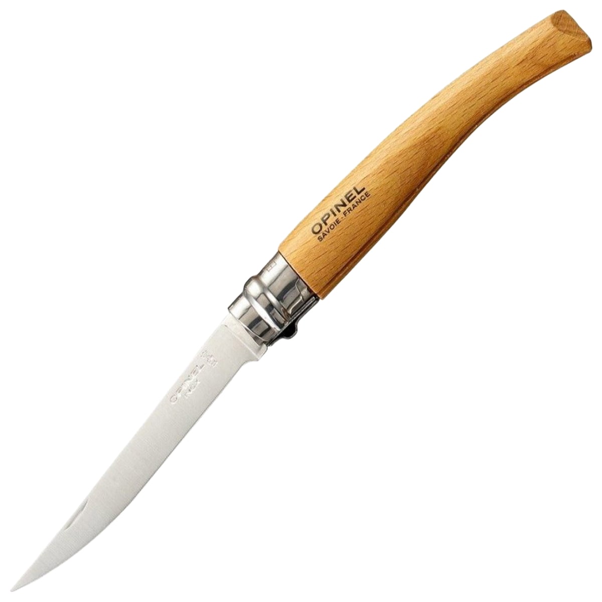 Складний ніж Opinel No.10 Slim - Beechwood