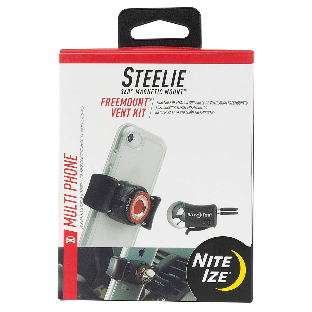 Montaż Nite Ize Steelie FreeMount Vent Kit STFK-01-R8