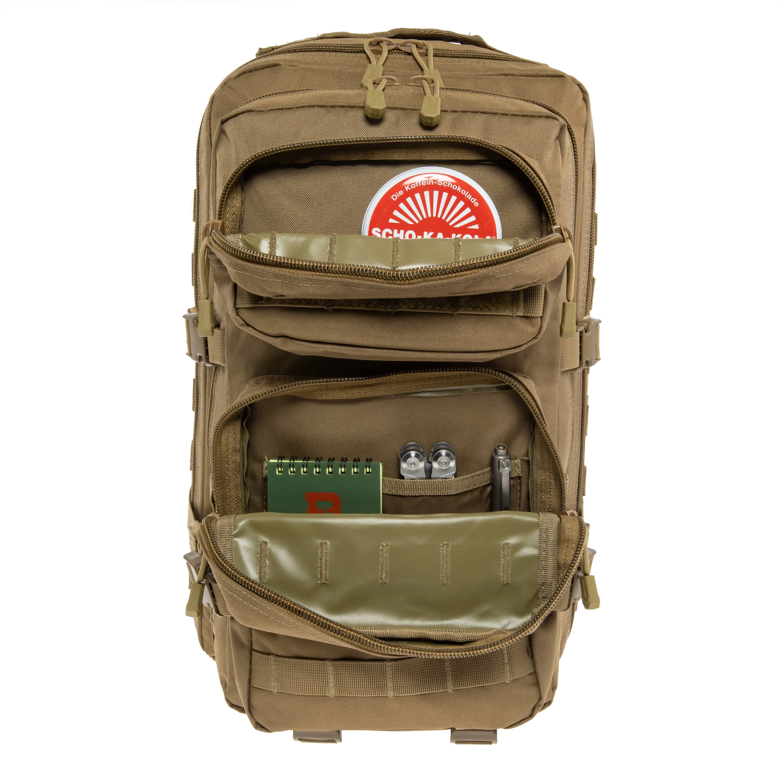 Mil-Tec Assault Pack Large Backpack 36 l - Coyote Brown