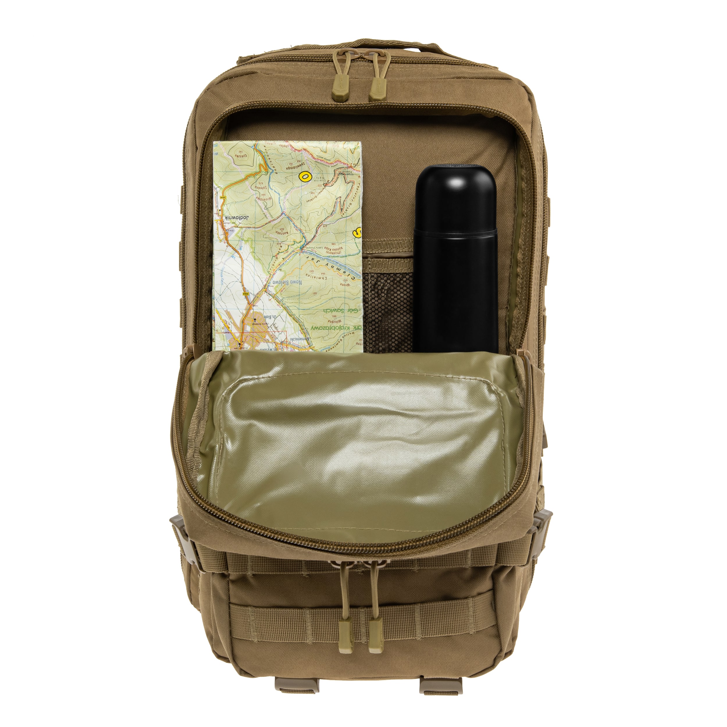 Mil-Tec Assault Pack Large Backpack 36 l - Coyote Brown