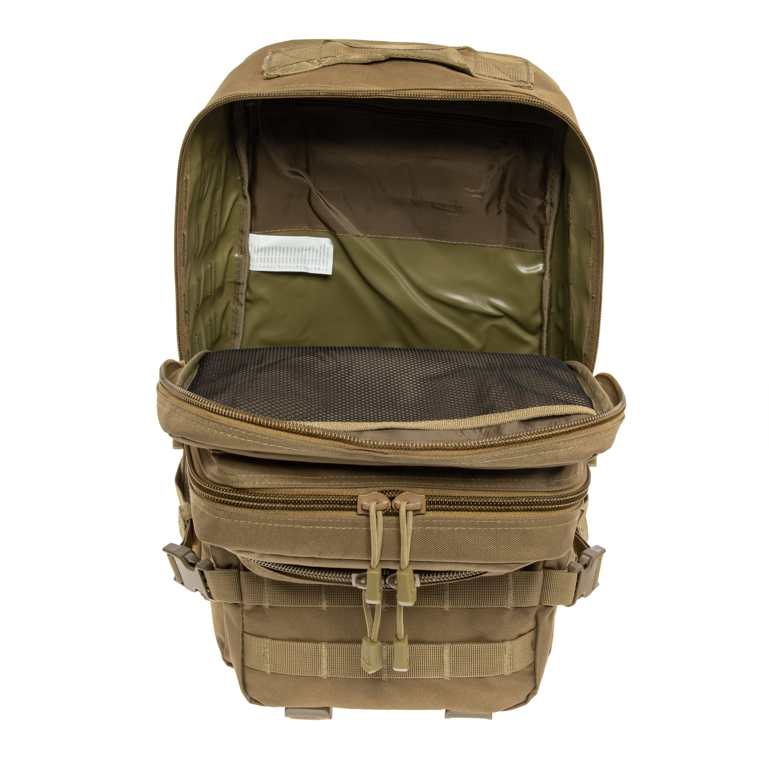 Mil-Tec Assault Pack Large Backpack 36 l - Coyote Brown
