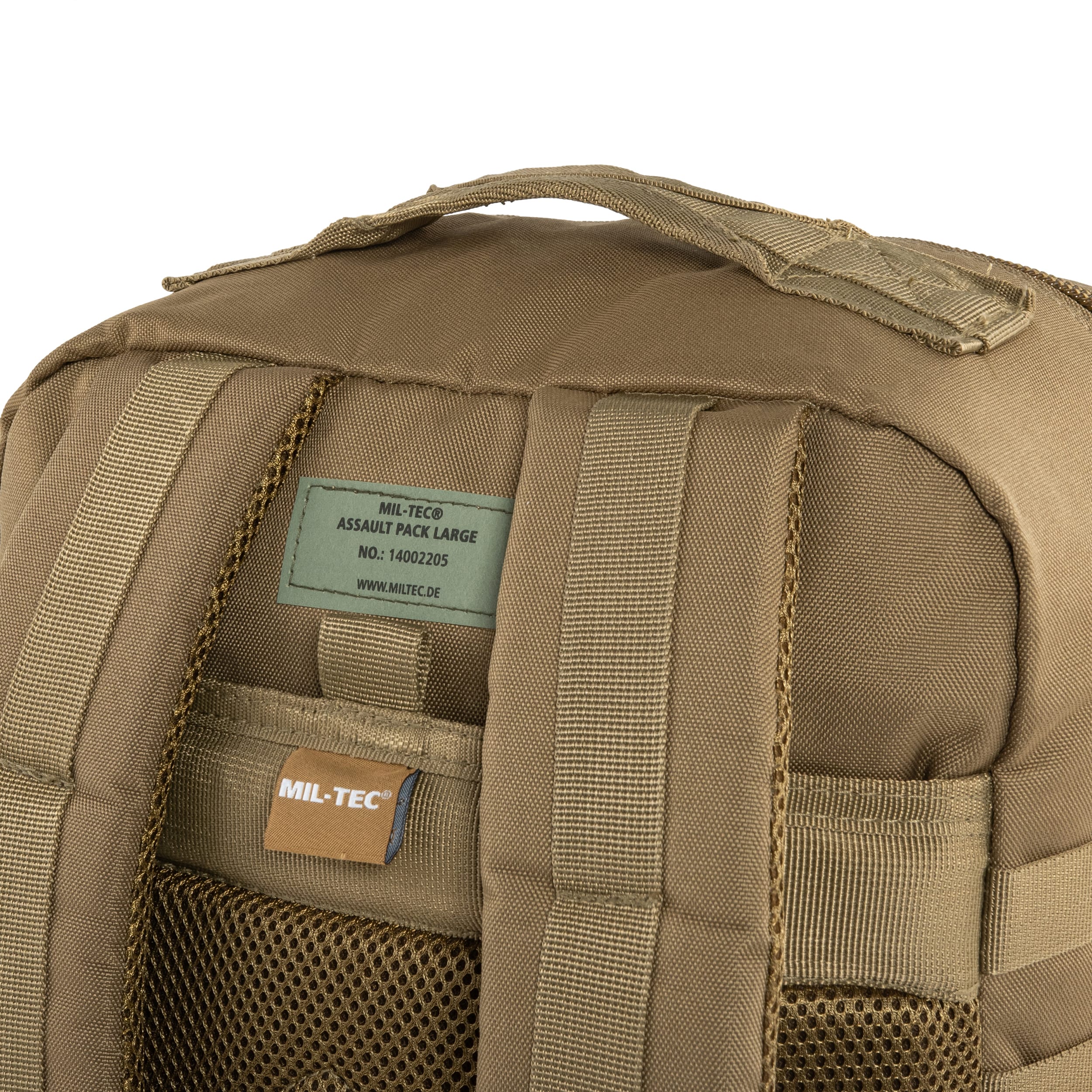 Mil-Tec Assault Pack Large Backpack 36 l - Coyote Brown
