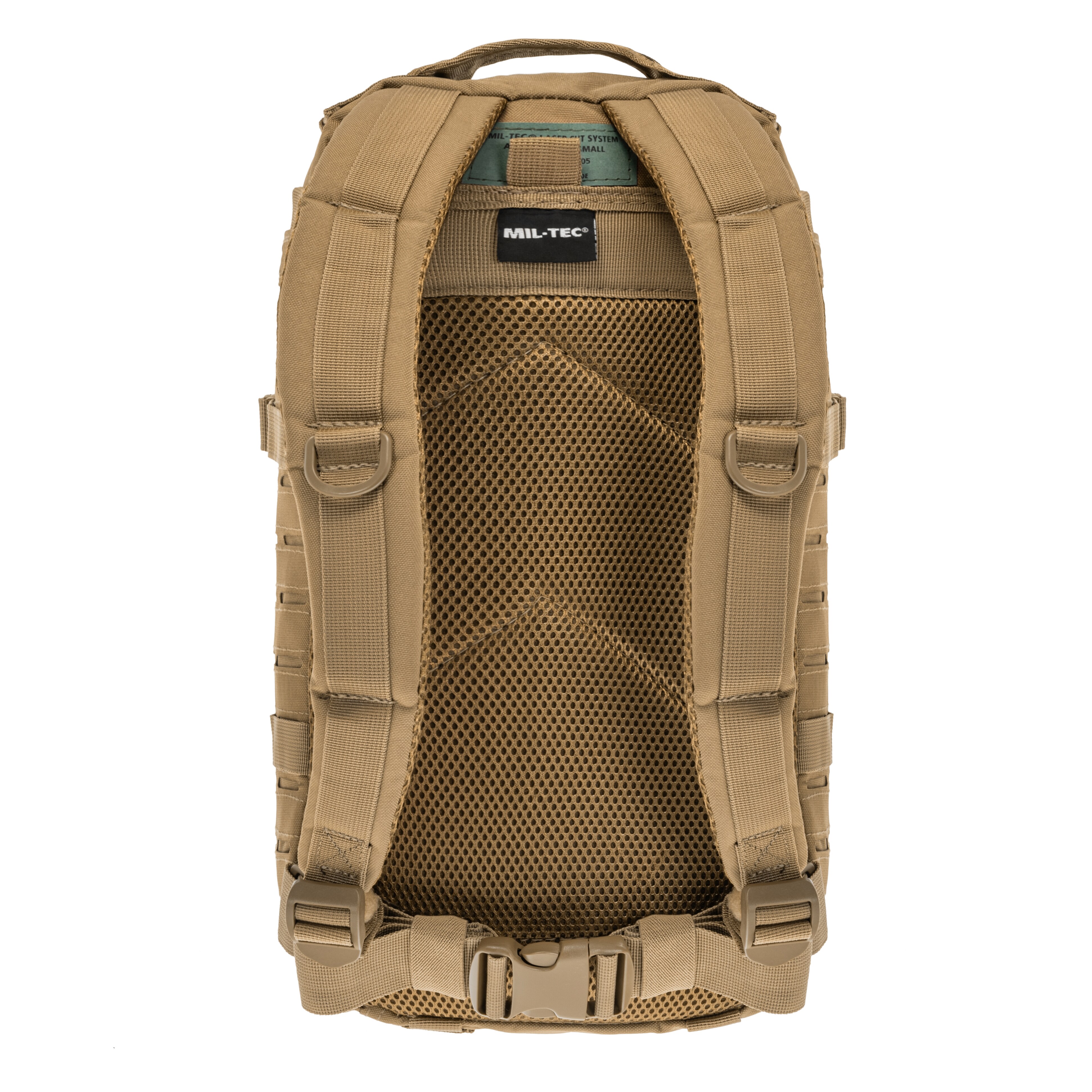 Plecak Mil-Tec Assault Pack Laser Cut Small 20 l - Coyote Tan
